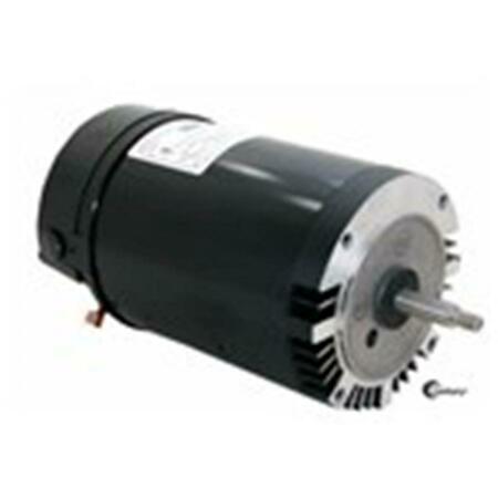 WATER WORLD 1 HP 56J Full-Rated Replacement Pool & Spa Pump Motor, Threaded Shaft WA3121131